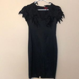 Silk mini dress